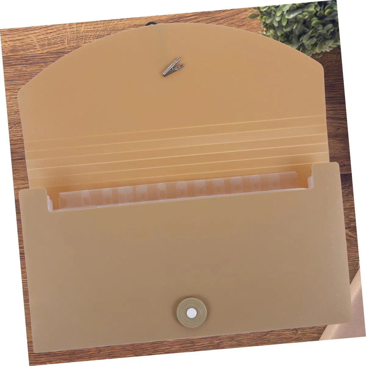 EXCEART Carpeta Archivadora Expandible De Plástico Acordeón Resistente Al Agua Organizador De