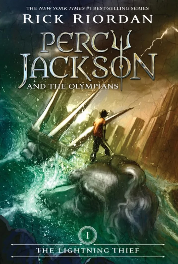 Rick Riordan Percy Jackson & The Olympians Series Set Books 1-5