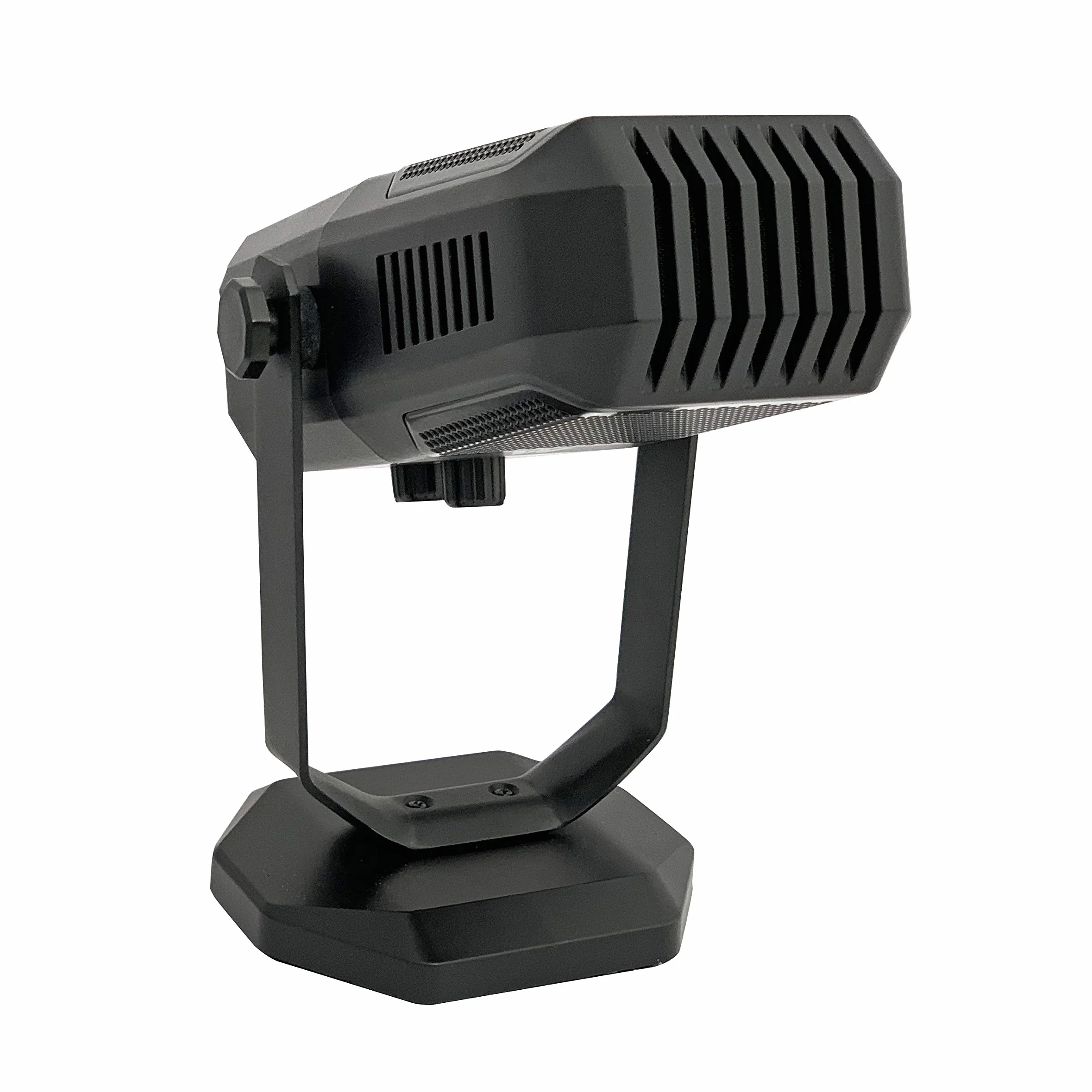 Woxter Mic Studio 100 Pro - Micrófono Profesional de Condensador (cardioide y omnidireccional, 3.5mm, tecnología vertigain, Compatible con Youtube, Skype, Twitch), Color Negro