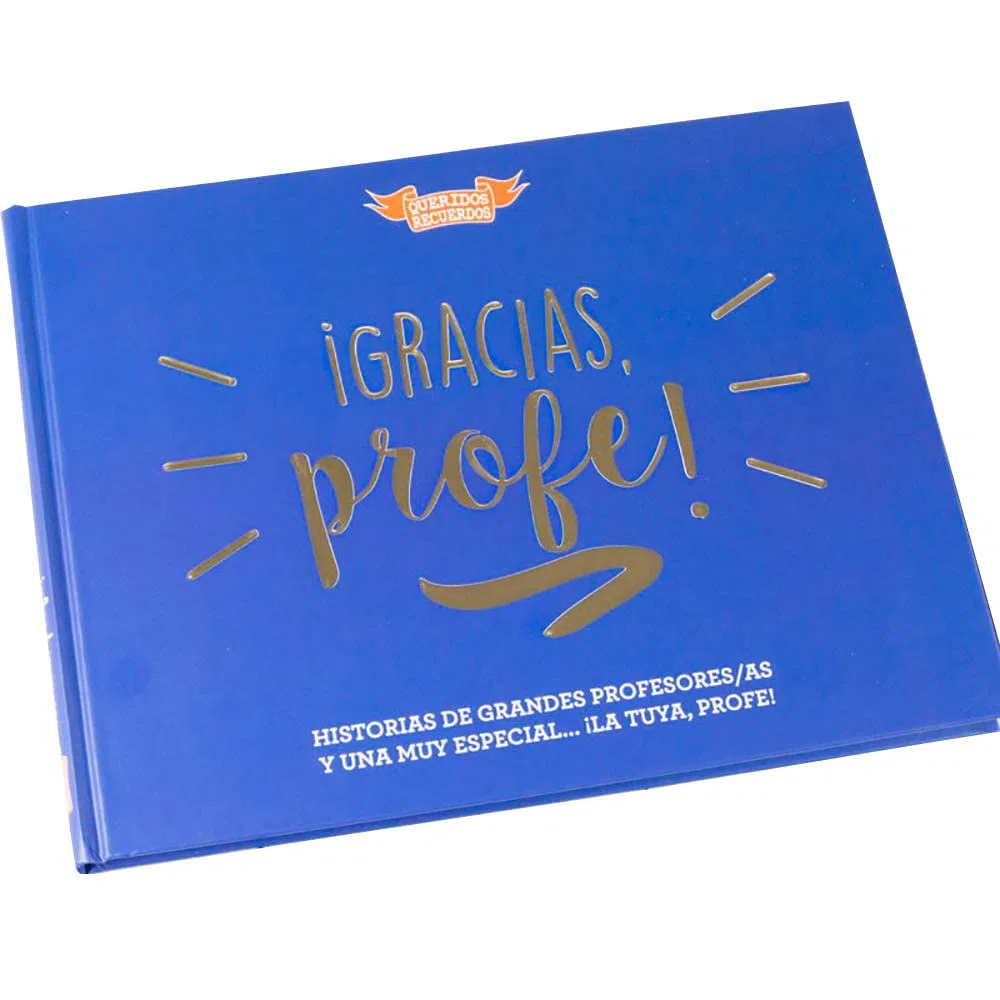 Calledelregalo Profesores y profesoras: Libro '¡Gracias, profe!’