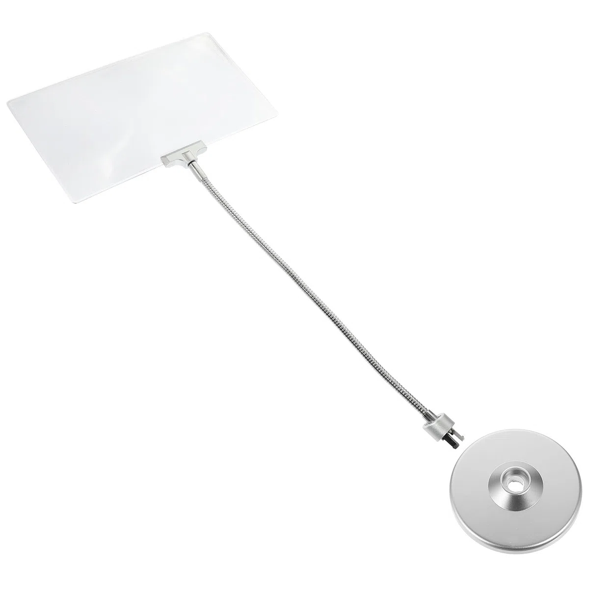 VILLCASE Lupa de Lectura 4X con Soporte Flexible y Diseño de Escritorio, Uso Manos Libres con Ángulo y Altura Ajustables para Reparación de Relojes y Trabajos Manuales