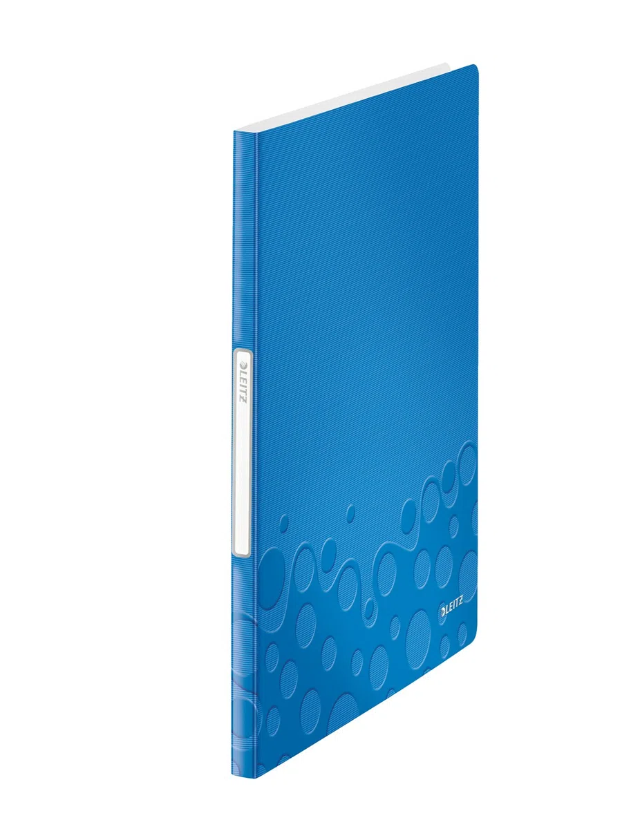 Leitz 46310036 - Carpeta 20 fundas polipropileno A4, color azul, paquete de 10