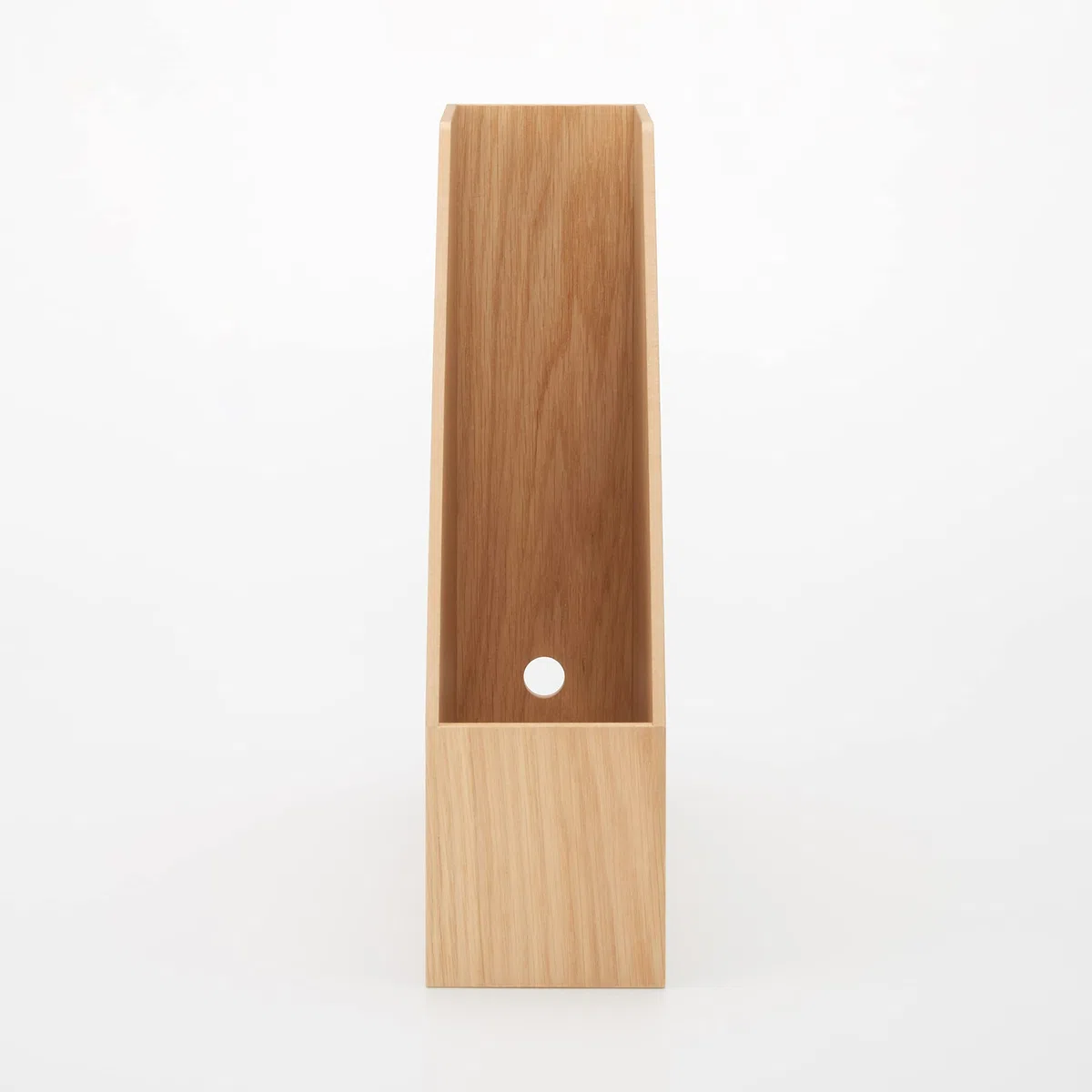 MUJI 44310205 - Caja archivadora de madera, tamaño A4, 3,6 x 10,8 x 32 cm (ancho x profundidad x altura)