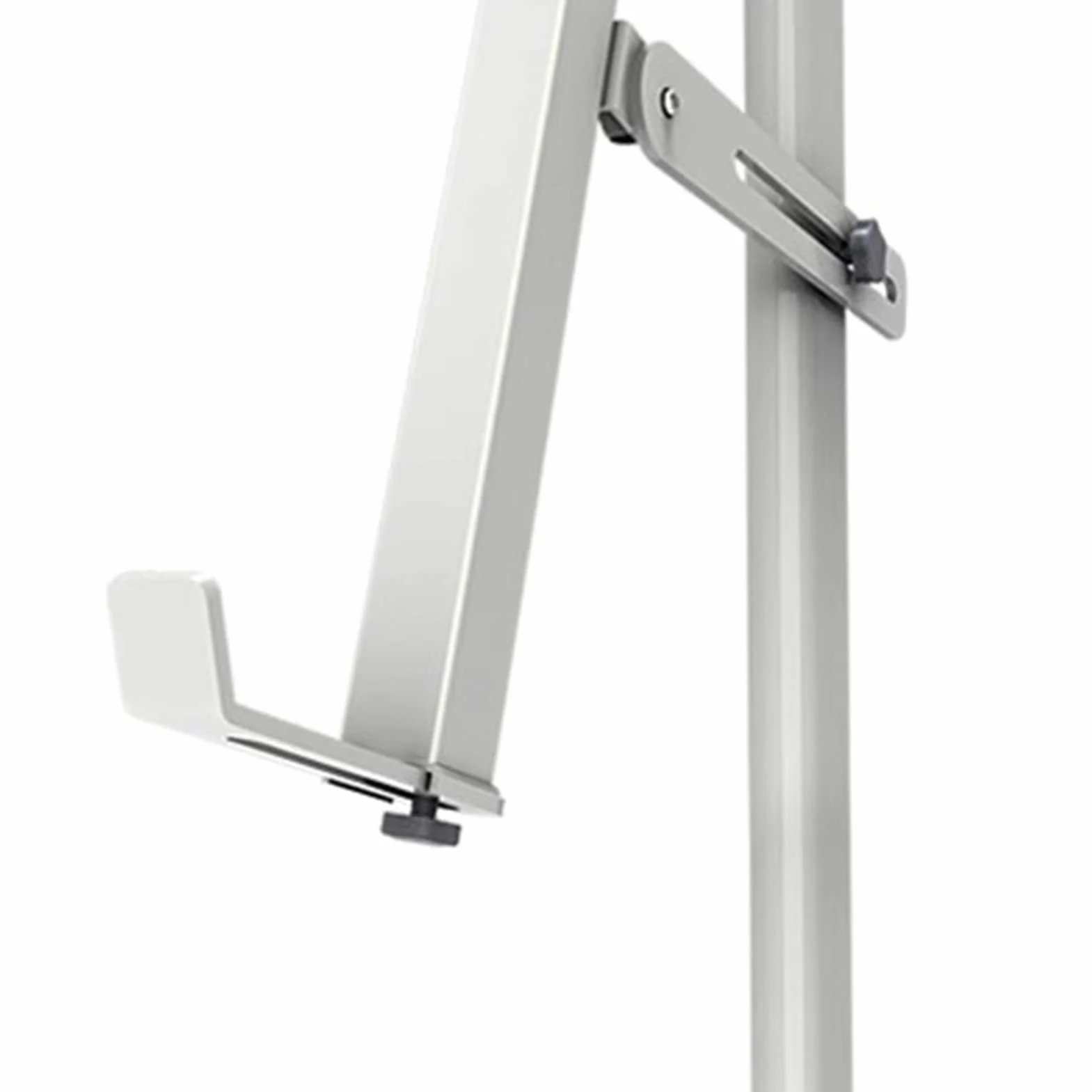 Soporte De Pizarra Blanca Rodante Grande, Estante De Soporte De Pizarra De Borrado En Seco Móvil De Ángulo Ajustable, Se Adapta A Pizarra Blanca Tamaño Máximo 120X240Cm