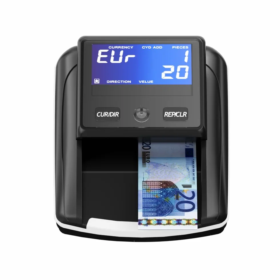 STANEW Detector de billetes falsos Euro con batería recargable