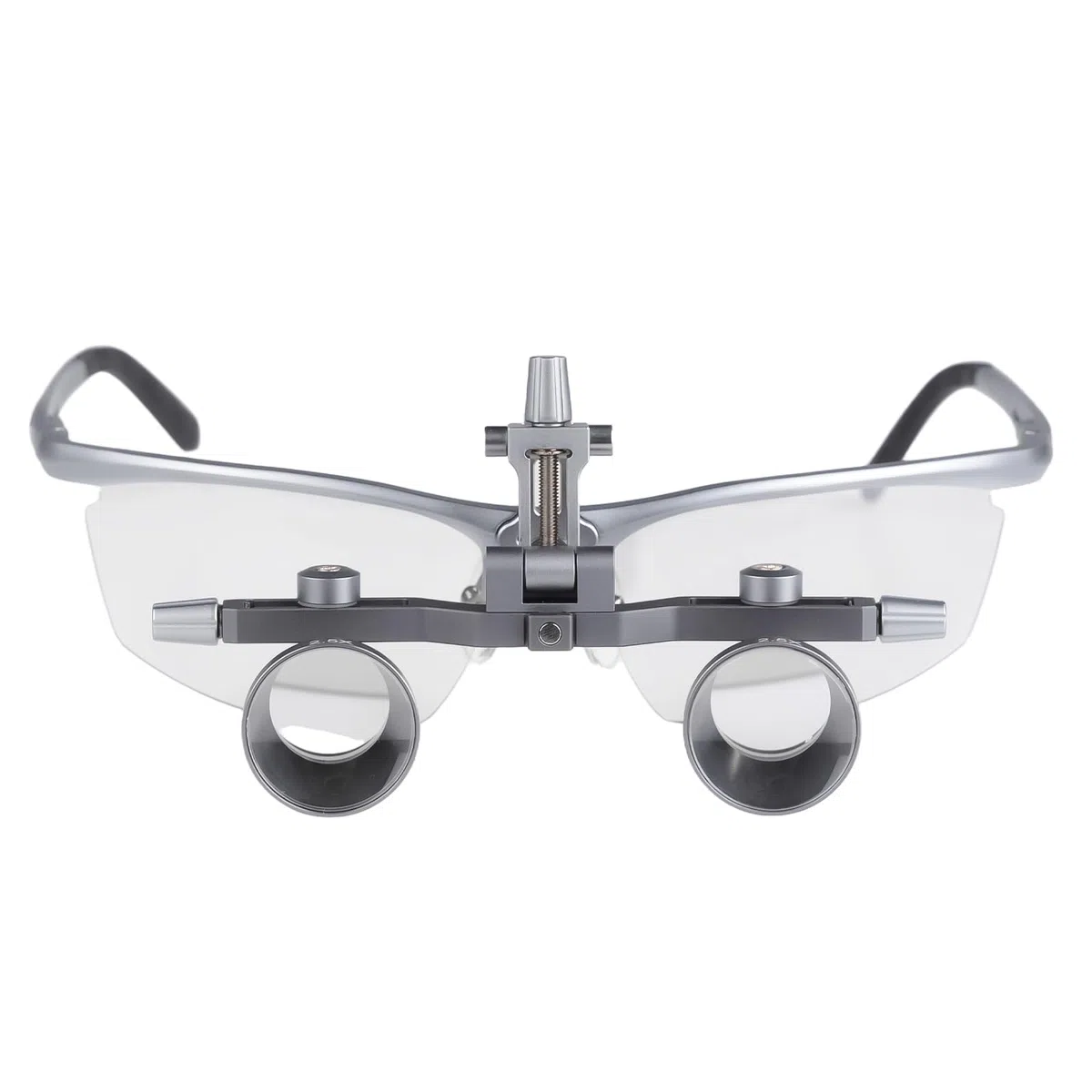 Lupas prismáticas ajustables con cuerpo de aluminio, distancia de trabajo de 450 mm (2,5 x)