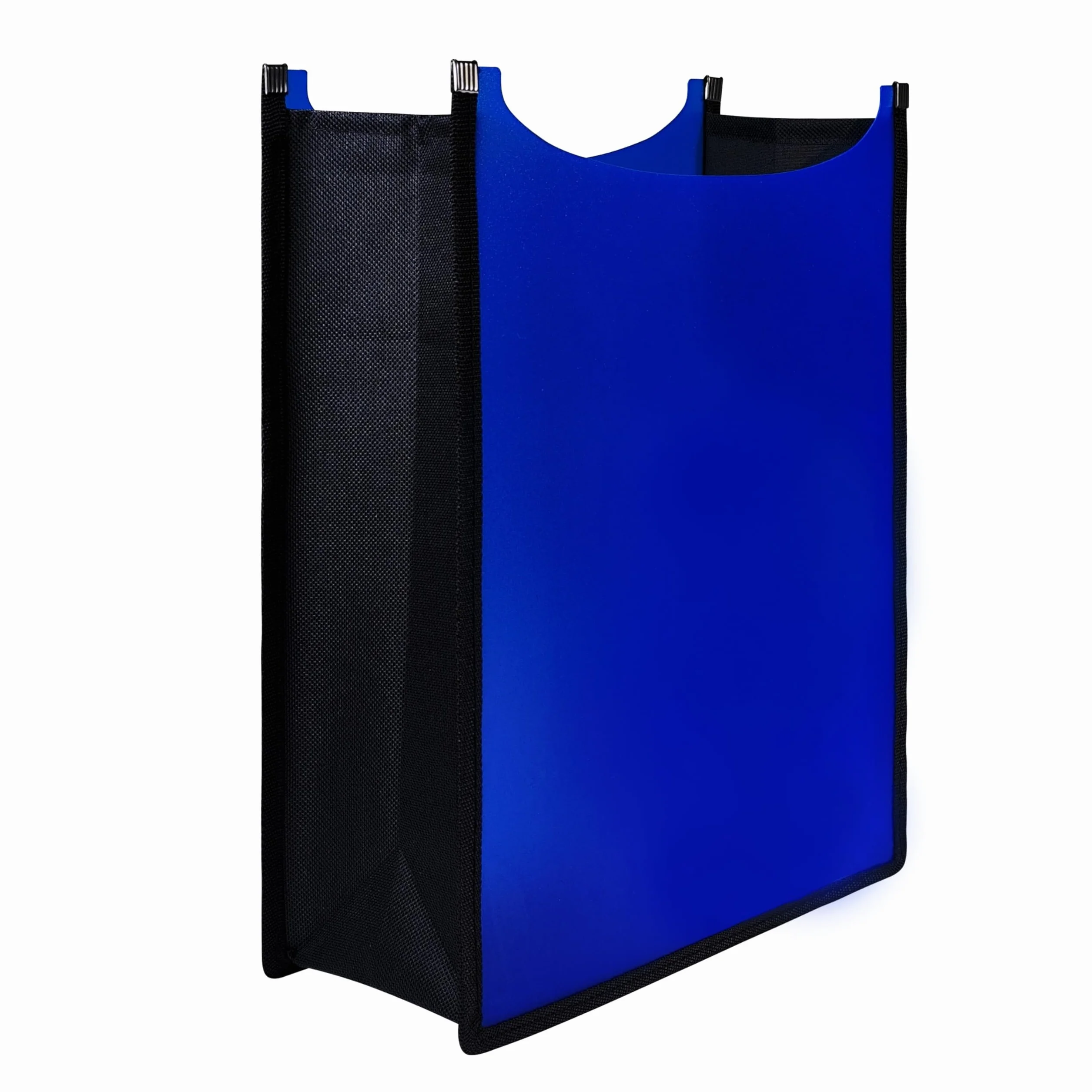D.RECT Caja Escolar A4 Azul – Pack 6 Unidades – Organizador para Cuadernos, Libros y Documentos – Carpeta Abierta por Arriba – Caja de Plástico Resistente – Fácil de Guardar en Mochila Escolar