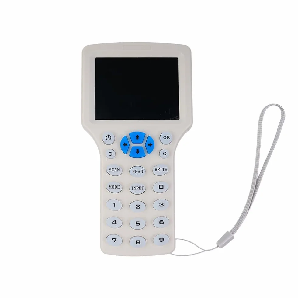 Sarini Duplicador Lector Escritor NFC RFID 125kHz 13.56MHz 10 Frecuencias Decodificador Tarjetas Cifradas Clave Grabables USB