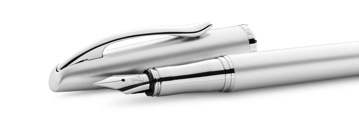 Pelikan Jazz Noble Elegance K/P36 Juego bolígrafo pluma estilográfica regalo grabado plata