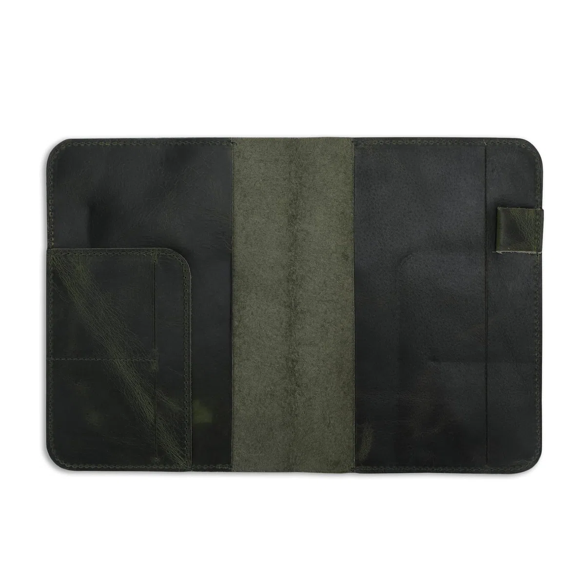 Funda de diario de cuero de 5.75 x 8.25 pulgadas, tamaño A5 mediana recargable, cuaderno de viaje encuadernado en cuero hecho a mano para escritores y viajeros, funda de cuero vintage,