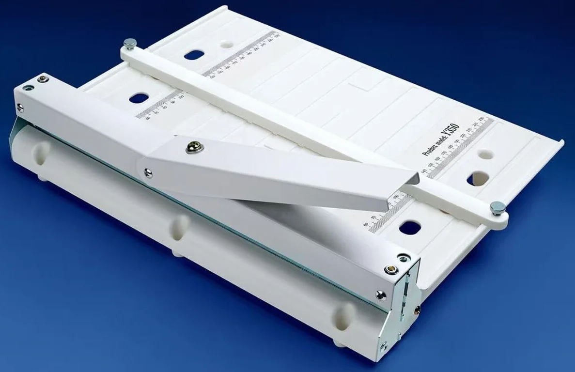 Máquina de plegado manual de papel A3, máquina de plegado de papel resistente, herramienta de puntuación de papel A4, prensa de libros, oficina comercial, máquina plegable de cartas