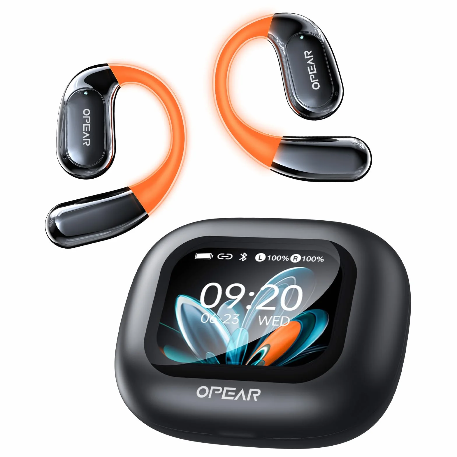 NE27 Auriculares Traductor en Tiempo Real, Auriculares Traductores Soportan 134 Idiomas, Auriculares con Traducción por IA y Pantalla, Compatible con iOS y Android, Ideal para viajes, estudio