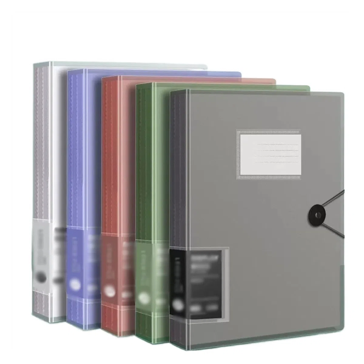 Carpeta Carpeta de libro de datos A4 de 5 uds., carpeta de archivos multicapa de inserción transparente, carpeta de clasificación y organización de hojas sueltas, carpeta de almacenamiento de archivos