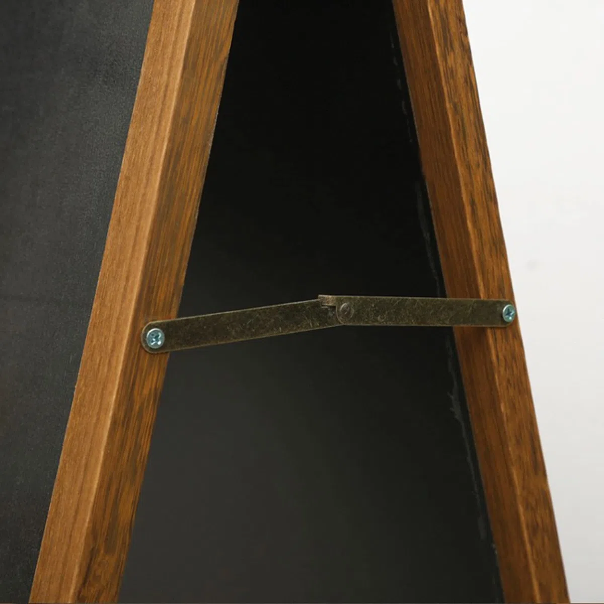 Letrero De Pizarra con Marco En A De Madera, Tablero De Tiza De Menú De Acera De 40 X 20 Pulgadas Pizarra De Letrero De Sándwich Independiente, para Restaurante, Negocios O Bodas