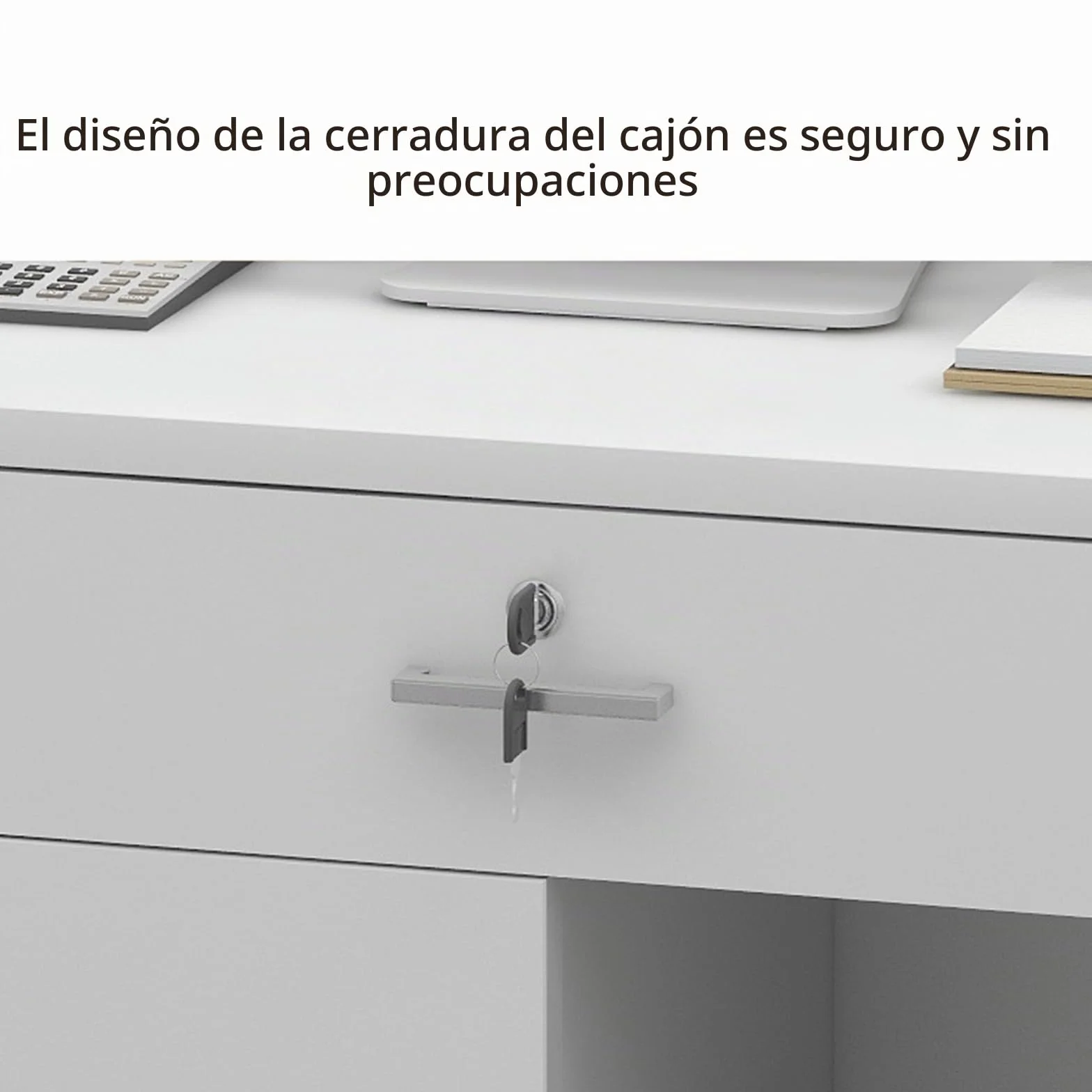 Cajas Registradoras Mostrador De Escritorio Madera Blanca para Supermercados Tiendas Hoteles