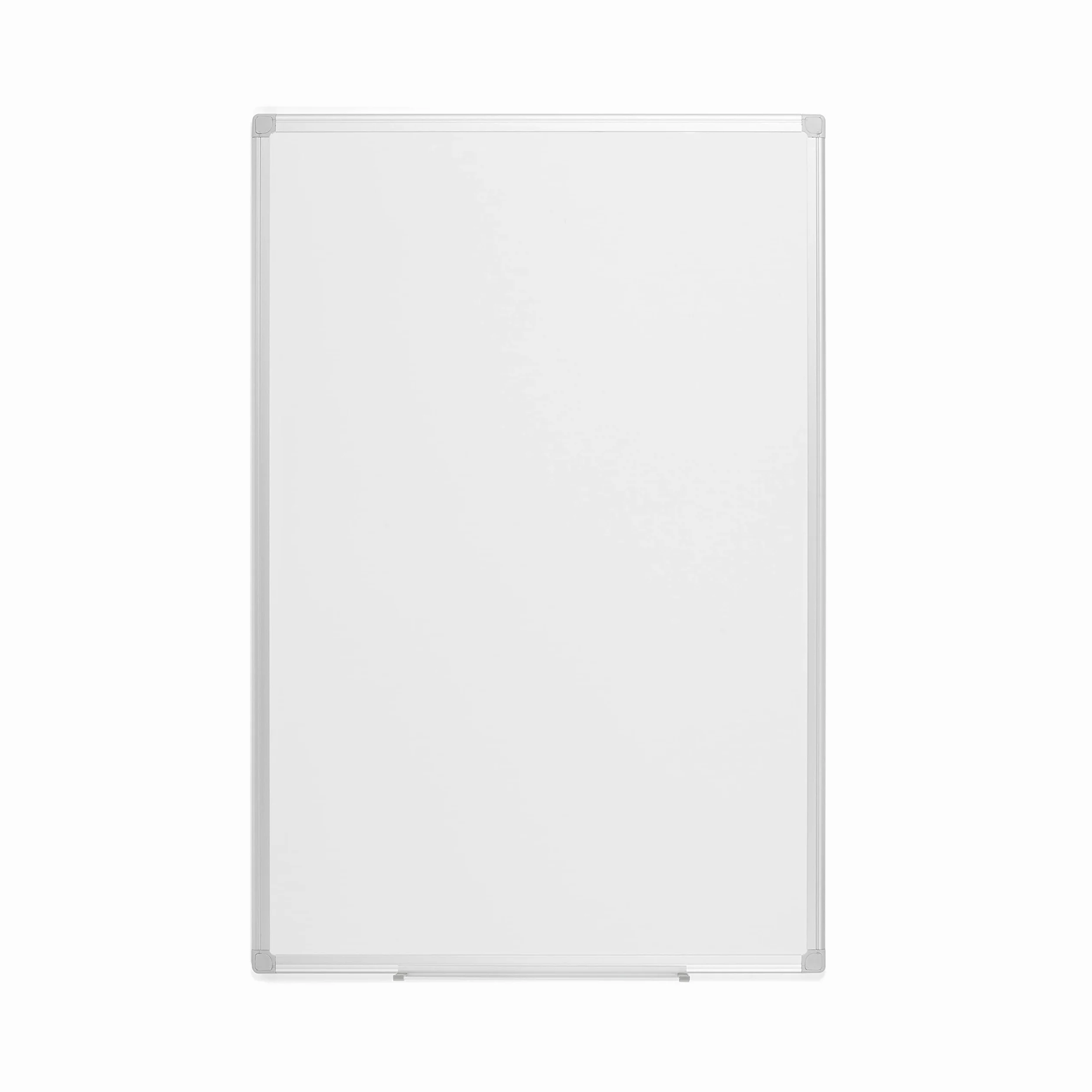 Bi-Office Earth - Pizarra Blanca Magnética, Acero Esmaltado con Marco de Aluminio, 90 x 60 cm