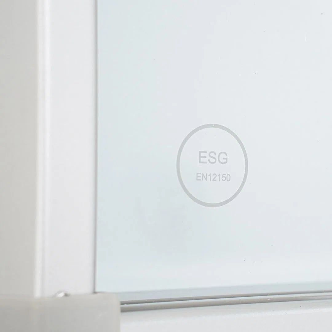 Danieli Store | Tablón Magnético de Pared para Interiores en Aluminio con Puertas Correderas de Vidrio Templado de Seguridad ESG para Oficina y Edificio Residencial. Cerradura con Llaves. (12xA4)