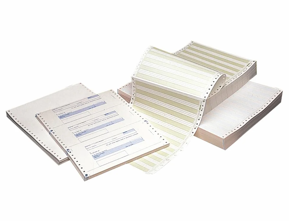 Fabrisa 1241032 - Caja de 1000 hojas de papel continuo, 3 hojas, 240 x 11"
