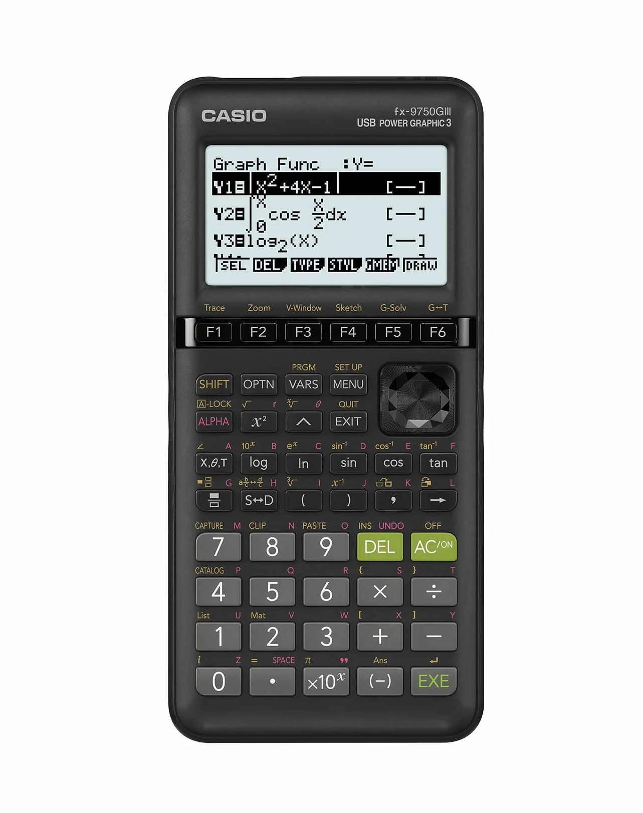 Casio fx-9750GIII Calculadora gráfica Negra