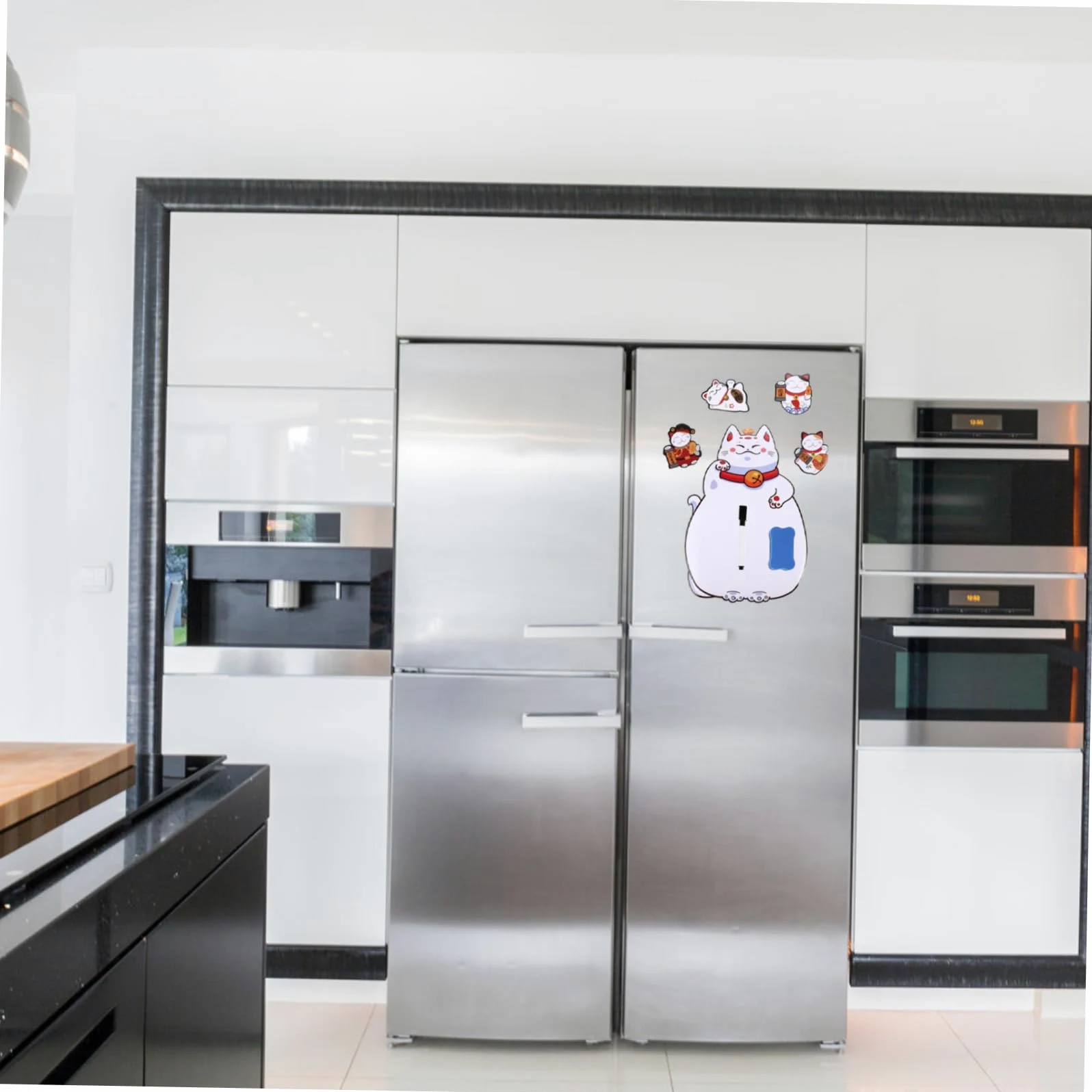 PRETYZOOM Pizarra 4 Juegos De Bloc De Notas Tablero De Menú Tablero De Borrado para Niños Imán Gráfico Tablero De Planificación Tablero De Horario De Refrigerador