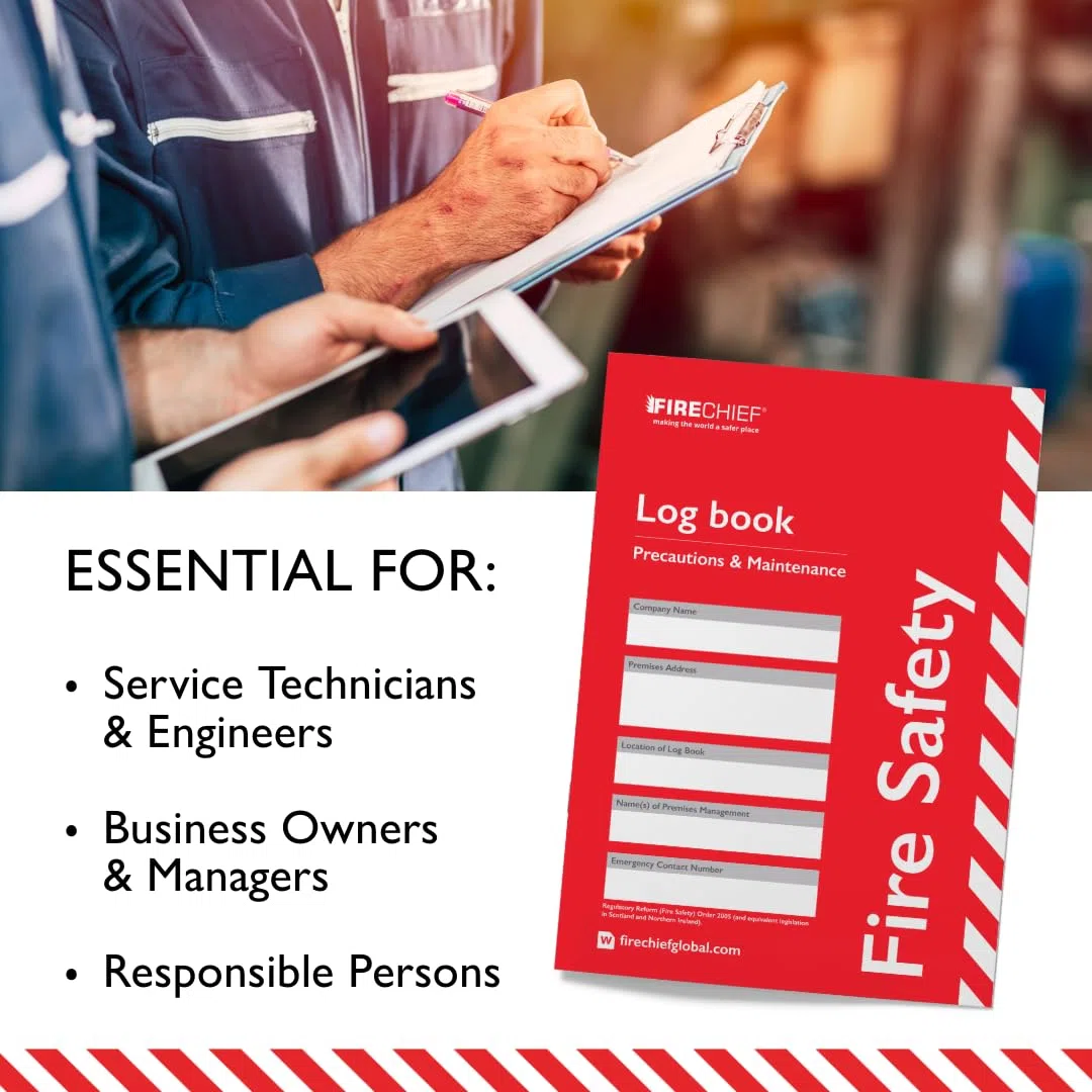 Libro de registro de seguridad contra incendios