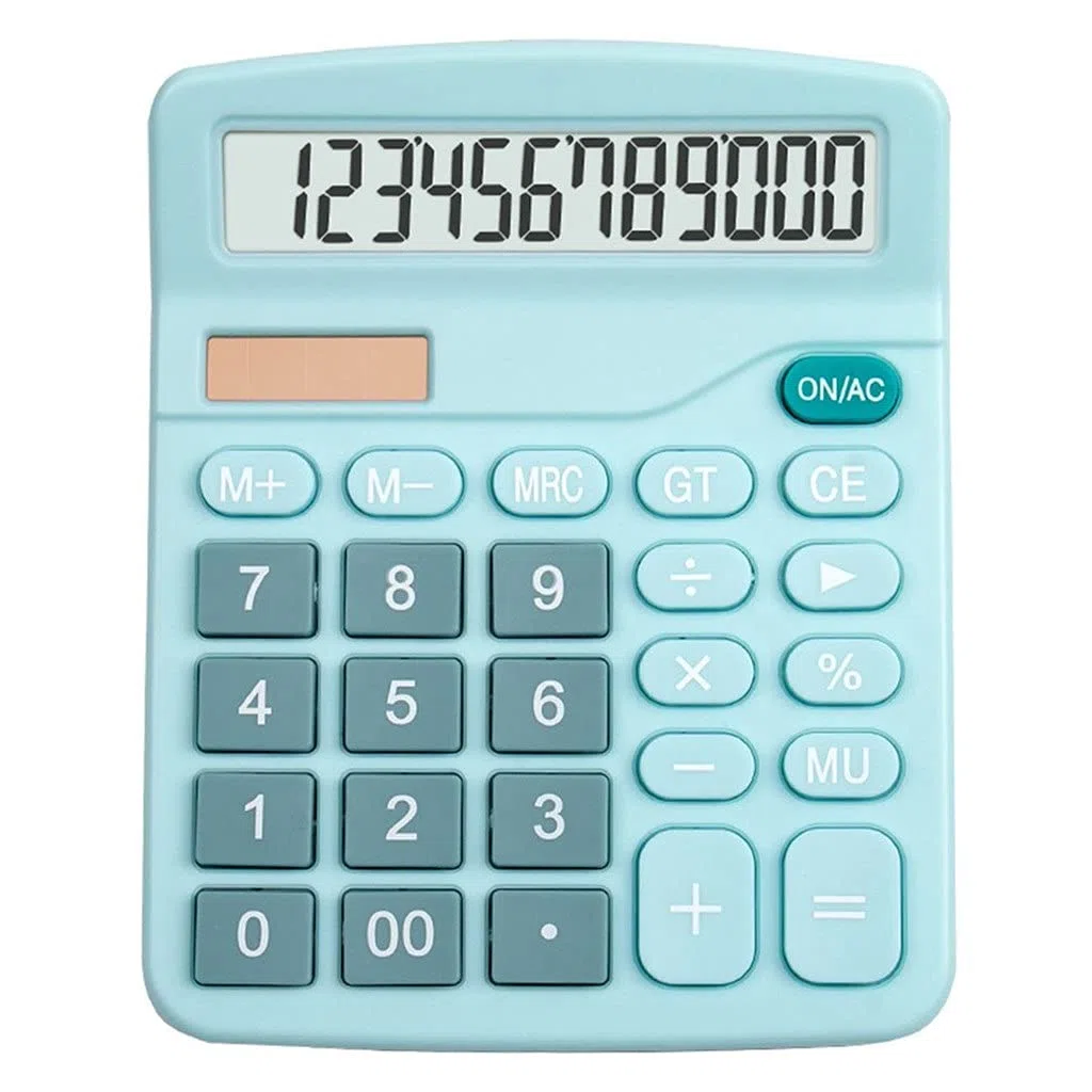Calculadora Científica Digital Solar De Escritorio 12 Dígitos Herramienta Contabilidad Empresarial Financiera