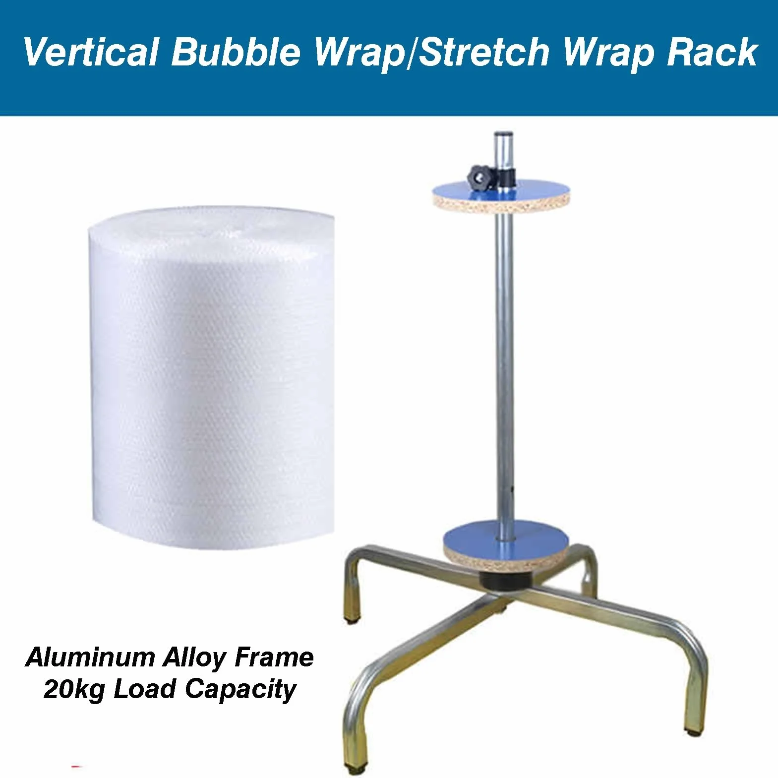 Soporte Dispensador De Rollos Plástico Burbujas For Un Fácil Reemplazo La Película, Soporte Manual Espuma, Adecuado For Embalaje, Manipulación Y Transporte(Width 80cm)