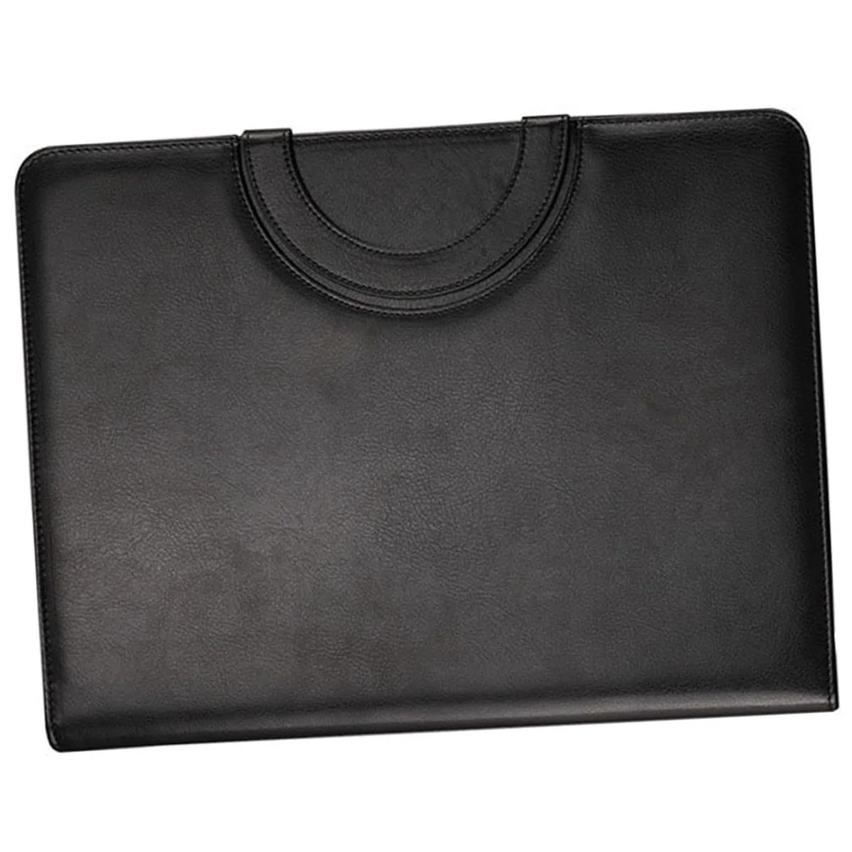 DOITOOL Carpeta de Portafolios de Negocios en Pu con Cremallera y Compartimentos Múltiples para Documentos y Cuaderno A4