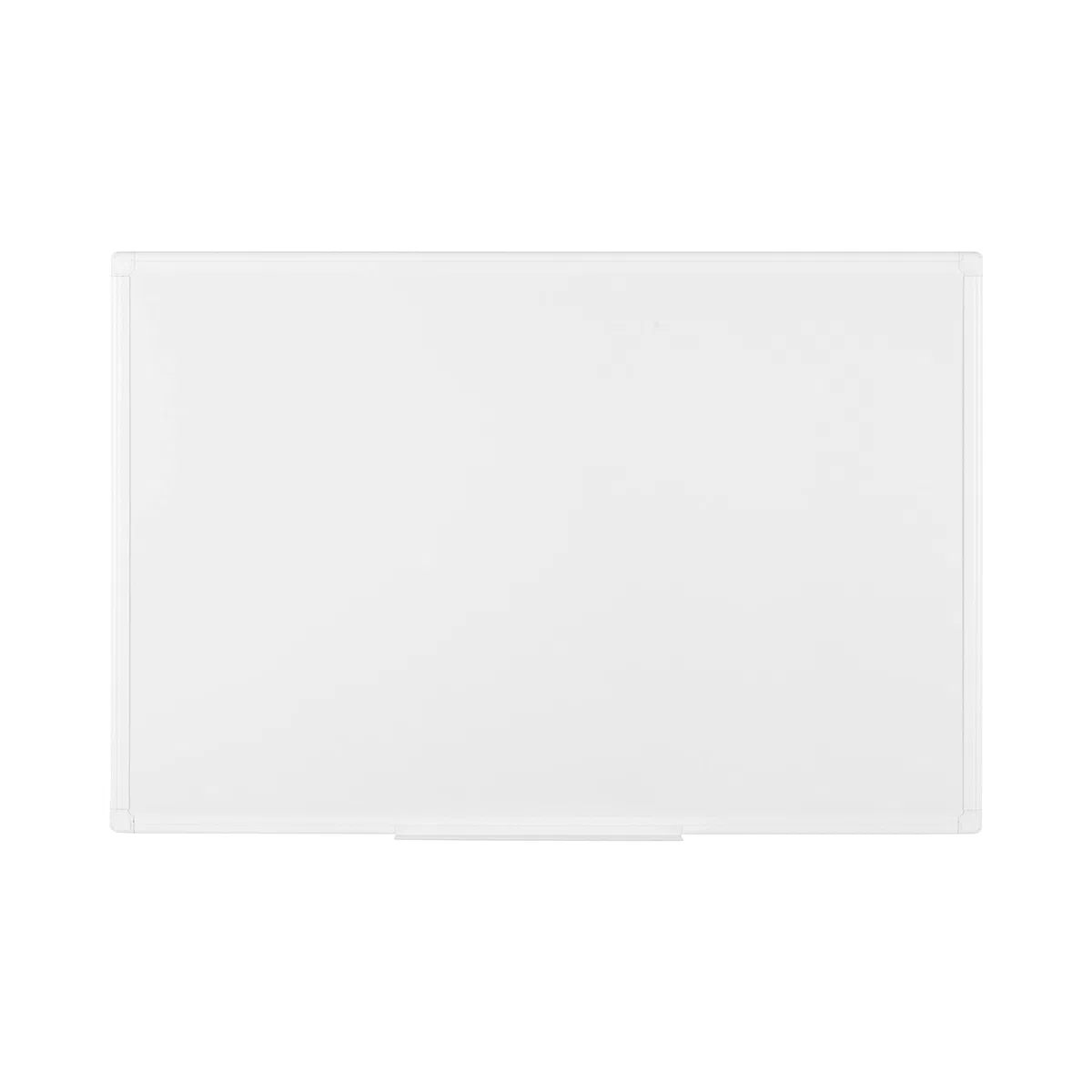 Bi-Office Pizarra blanca magnética antimicrobiana* Maya de Bi-Office, de 90 x 60 cm, de superficie de cerámica borrable en seco, con marco de aluminio blanco