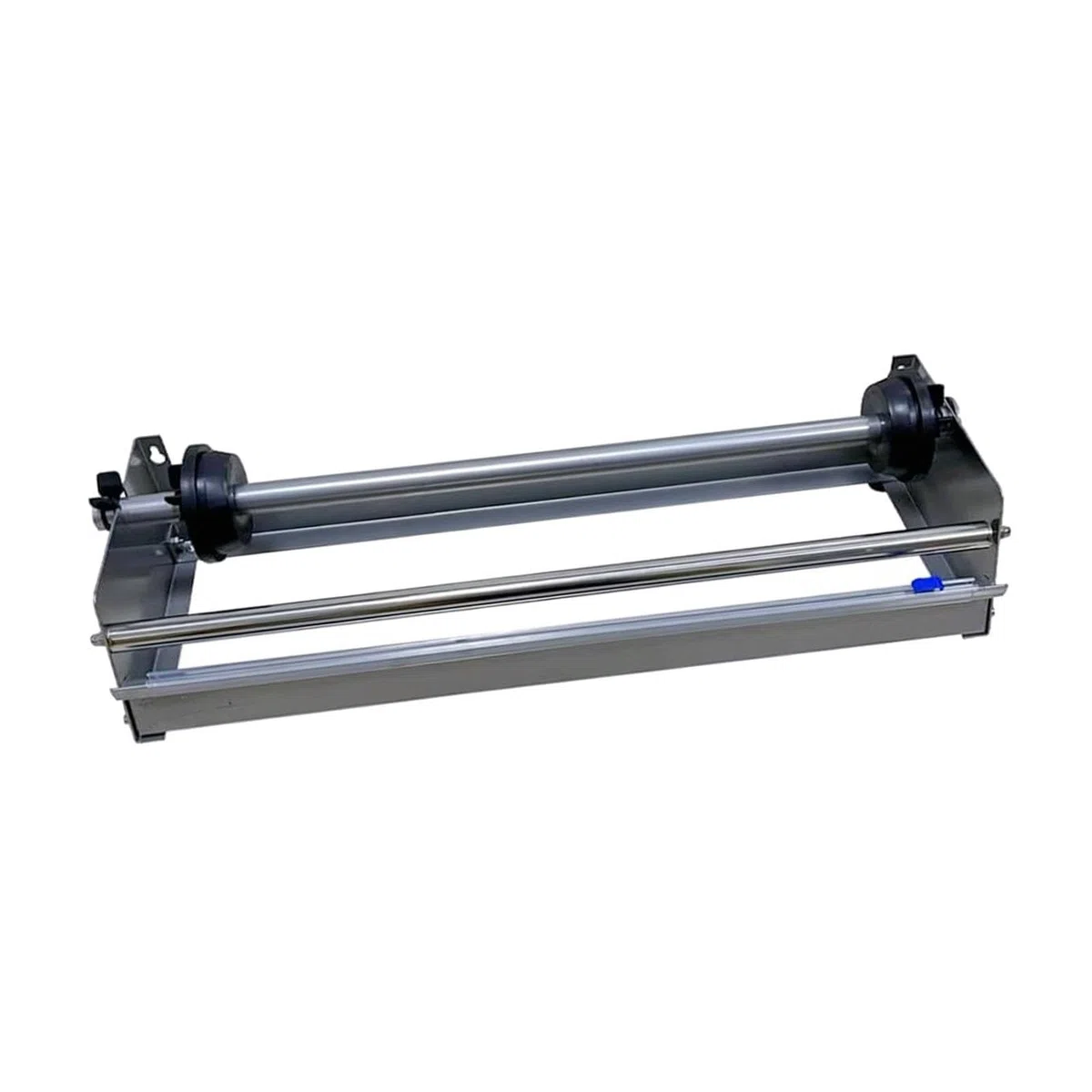 Dispensador de Film Estirable, Máquina de Embalaje, Mesa, Soporte para Film Retráctil, Envolvedora de Palets, Herramienta, Función Metálica para, Plata