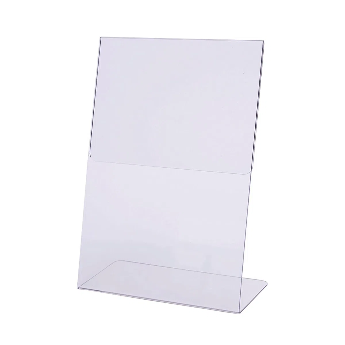 QINGGANGLING999 Restaurantes Soporte de Pantalla Soporte de Signo acrílico Inclinado, 8,5 x 11 Pulgadas Marcos de anuncios Catering, Tienda Eventos de conferencias (10 PCS) Soporte de Cartel