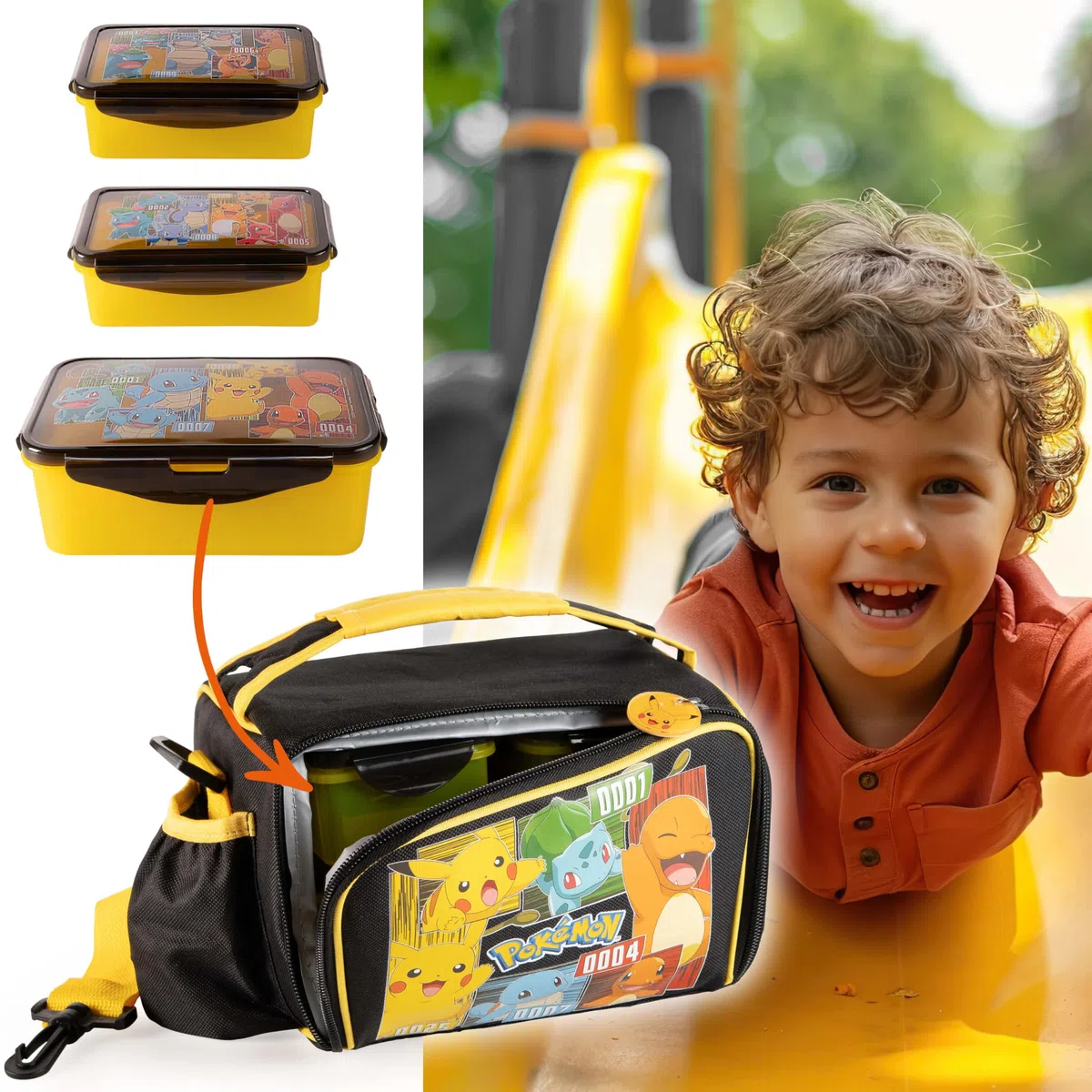 Pokémon - Bolsa isotérmica con fiambrera