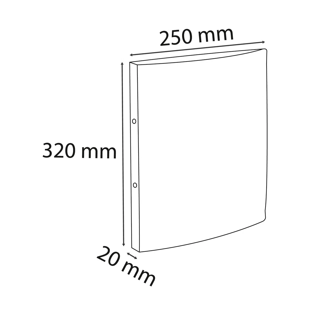 Exacompta - Ref. 54882E - Cartón de 20 archivadores de tarjeta brillante con gomas - 2 anillos redondos de 15 mm - Espalda 20 mm - Dimensiones exteriores: 32 x 25 cm - Tamaño A4 - Azul oscuro