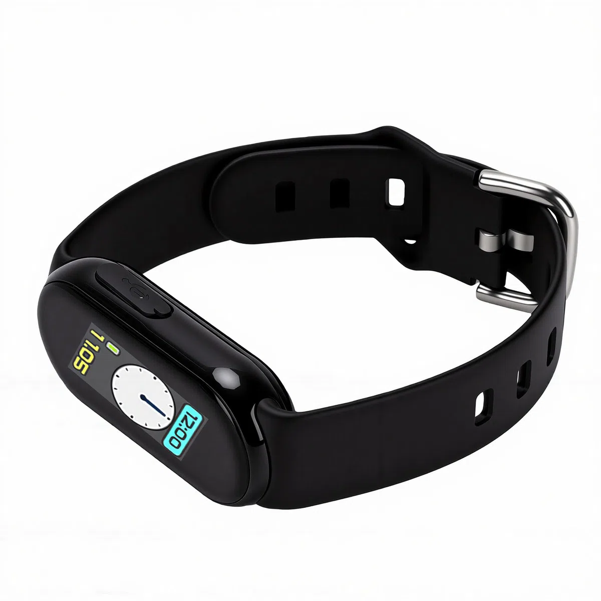 Grabadora de Voz Digital de 64 GB, Dispositivo de Grabación Activado por Voz con Reducción de Ruido AI con Clip Trasero para Cordón de Pulsera para Entrevistas de Reuniones de