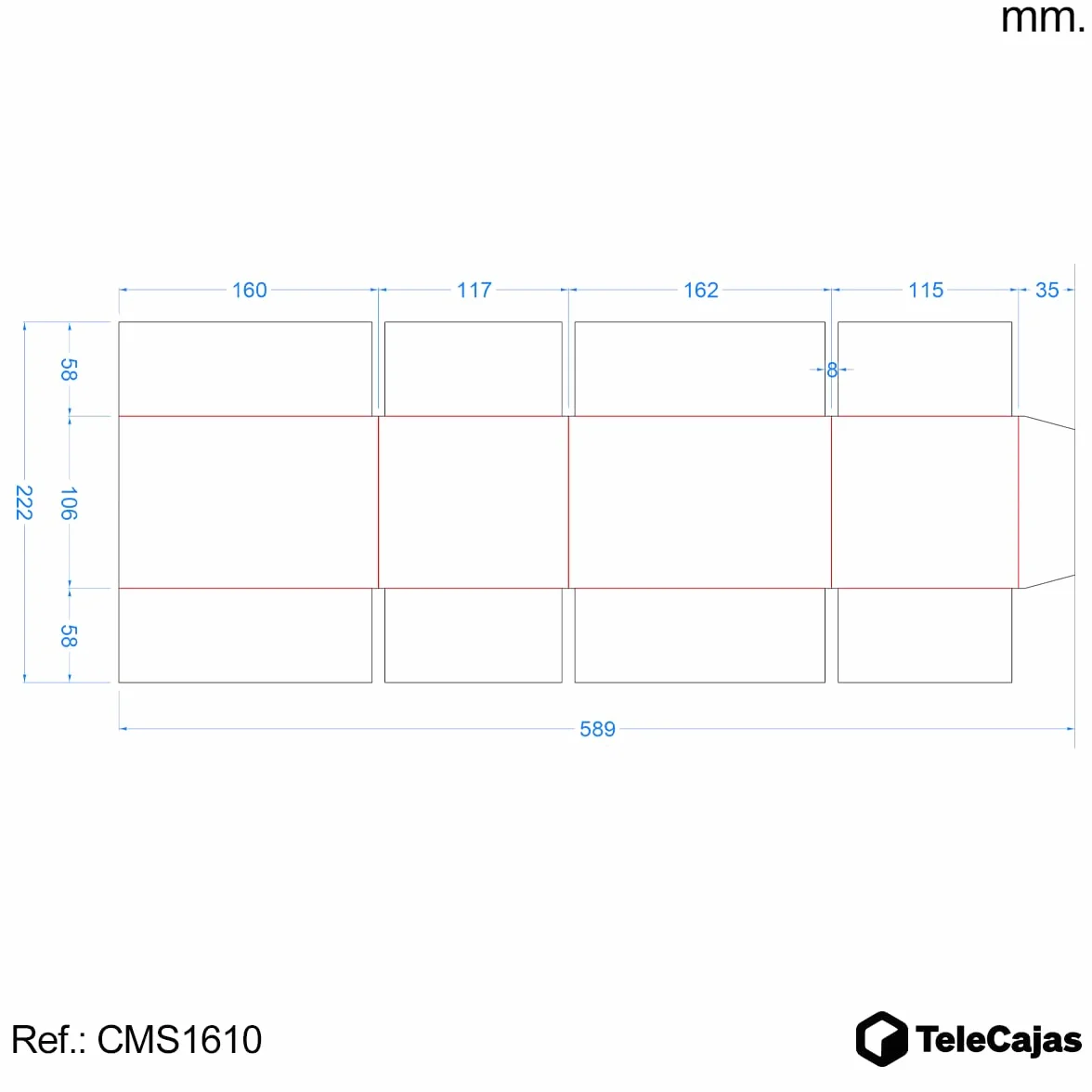 30 cajitas Kraft 160x115x102 mm para envíos postales | Pack de 30
