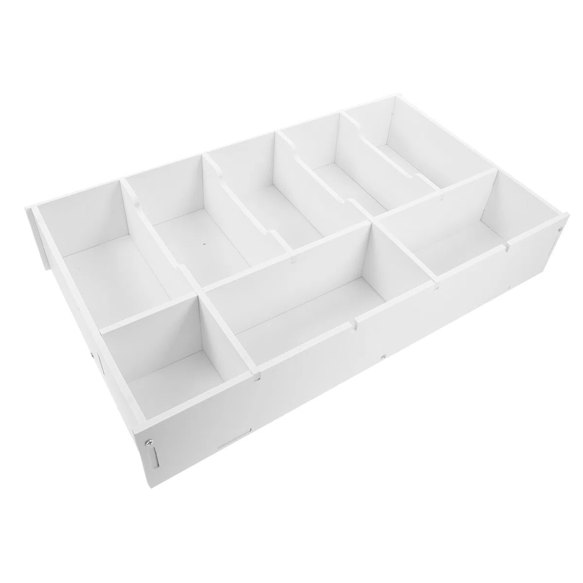 Cabilock Caja de Almacenamiento para Cajón de Clips con Bandeja para Dinero Organizador de Caja para Pequeñas Empresas para Escritorio y Oficina
