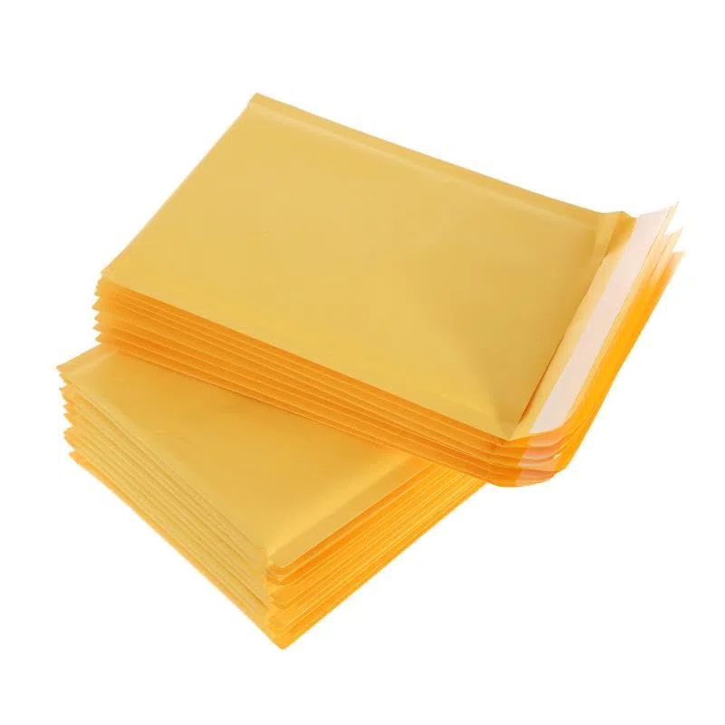 Bolsas de embalaje Bubble Mailers, 100 unids/lote bolsas de sobres de burbujas de papel Kraft diferentes especificaciones sobres de envío acolchados con bolsa de correo de burbujas(220x200mm)