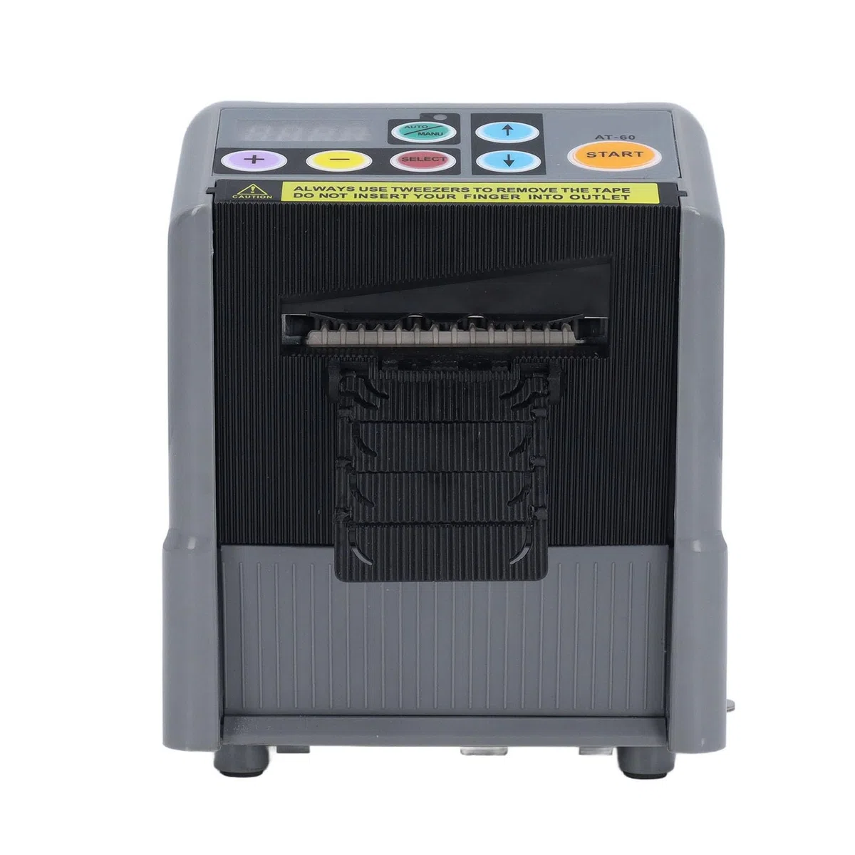 Dispensador de Cinta Automática, Máquina de Corte Eléctrica para Cintas, Ancho de 0.24-2.36 Pulgadas, 0.2-39.9 Pulgadas de Longitud, con Múltiples Accesorios, para Varias Tareas
