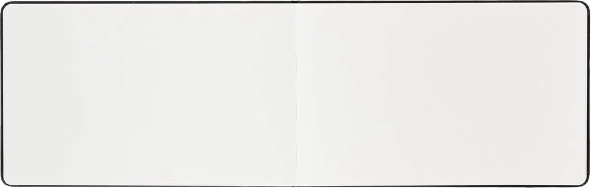 Moleskine - Art Collection, Álbum de Acuarela, Cuaderno de Dibujo, Tapa Dura, Papel Adecuado para Lápices y Pinturas de Acuarela, Color Negro, Tamaño Grande 13 x 21 cm, 72 Páginas