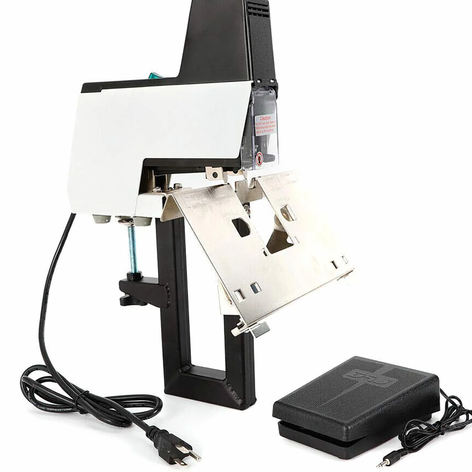 Grapadora Eléctrica, 106 Máquina Automática De Encuadernación De Sillín, Grosor Ajustable De 100 Mm, 1-9 Engranajes Ajustables, Grapadoras Manuales Eléctricas Automáticas De Escritorio, Para Oficina