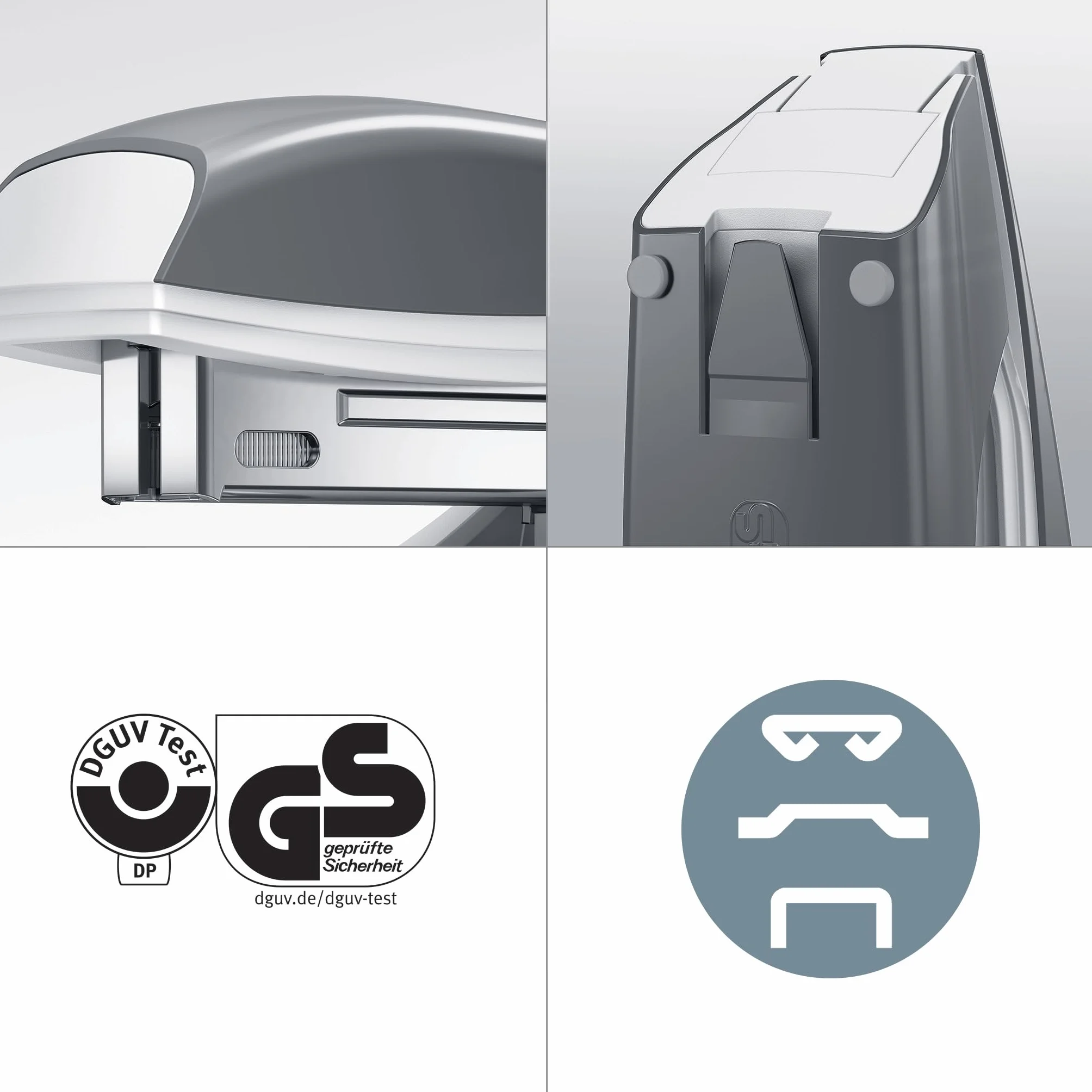 Leitz 55021001 NeXXt WOW - Grapadora (metal, capacidad: 30 hojas), color blanco