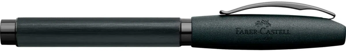 FABER-CASTELL 148437 - Roller Essentio, aluminio negro, 1 roller