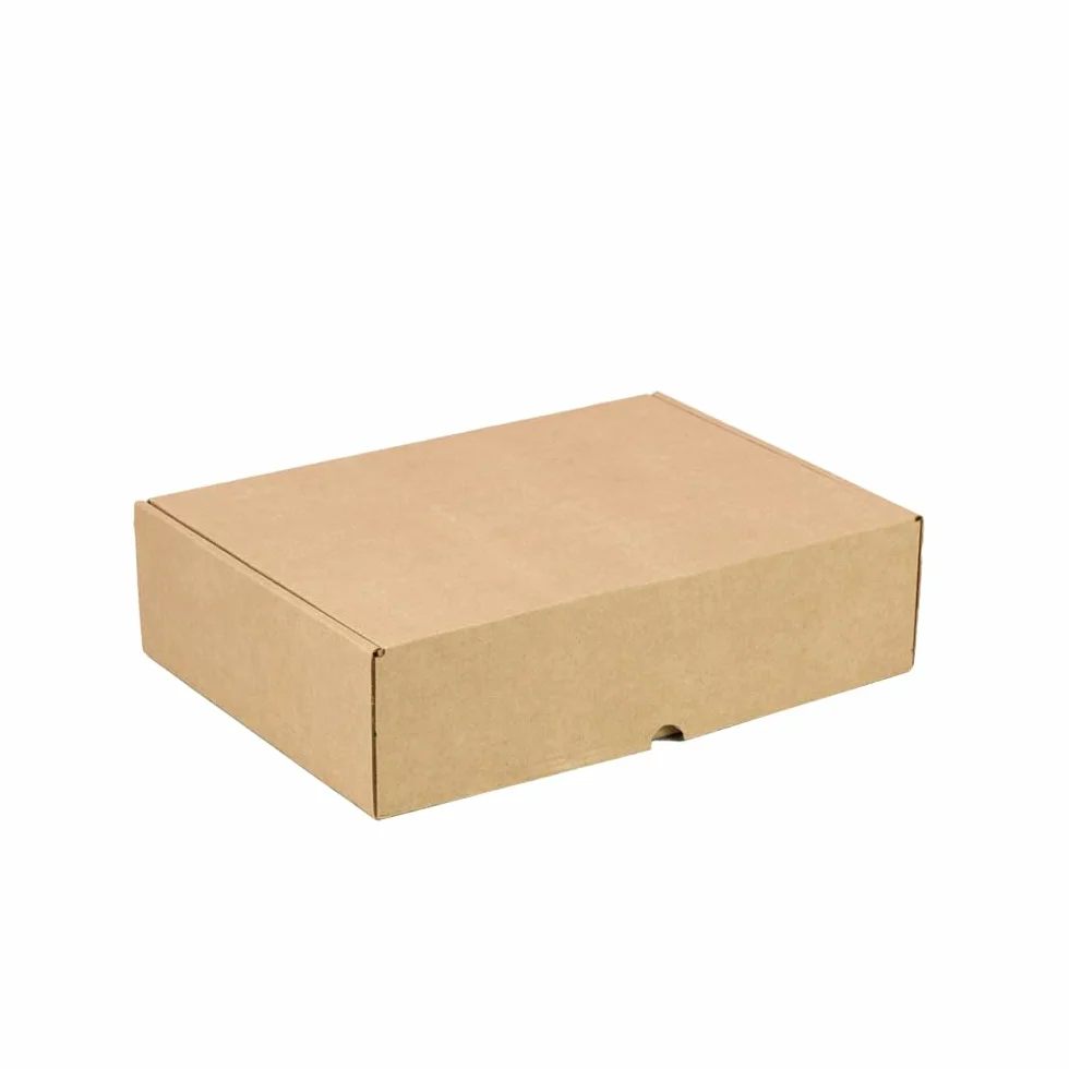 Pack 10 Cajas Cartón Kraft Automontables con Tapa – Doble Pared, Resistentes para Envíos, Ecommerce y Mensajería con medidas 42x32x10 cm