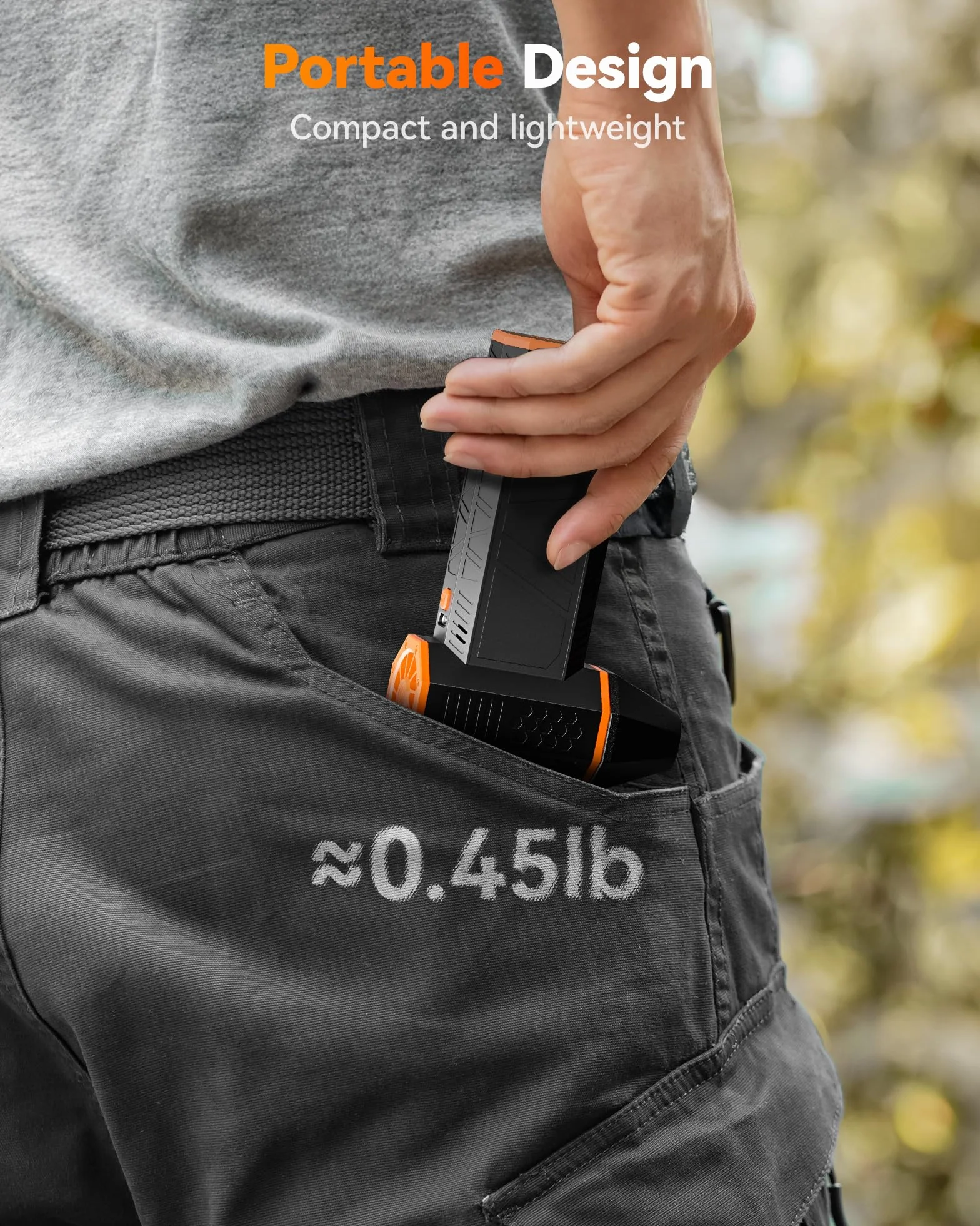 WOLFBOX Soplador de aire eléctrico inalámbrico 110000 rpm mini ajustable 3 engranajes carga rápida