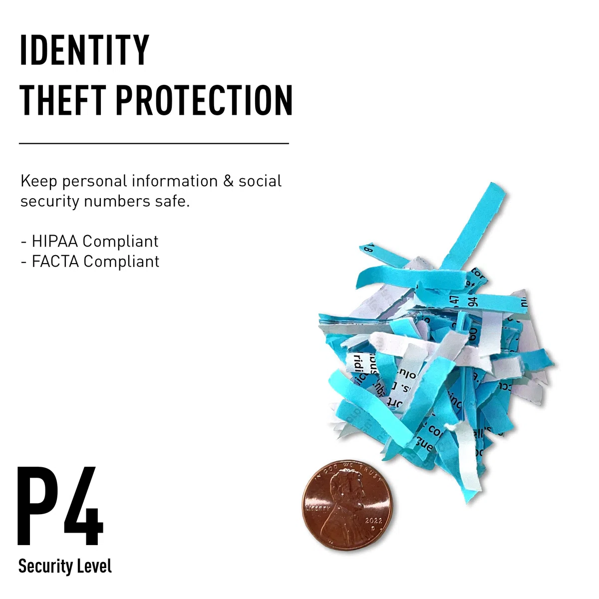 Ideal 2465 CC / 4 x 40 mm Strip shredding Color Blanco - Triturador de Papel (Strip shredding, 24 cm, 50 L, Color Blanco, 18 g/m², 580 W)