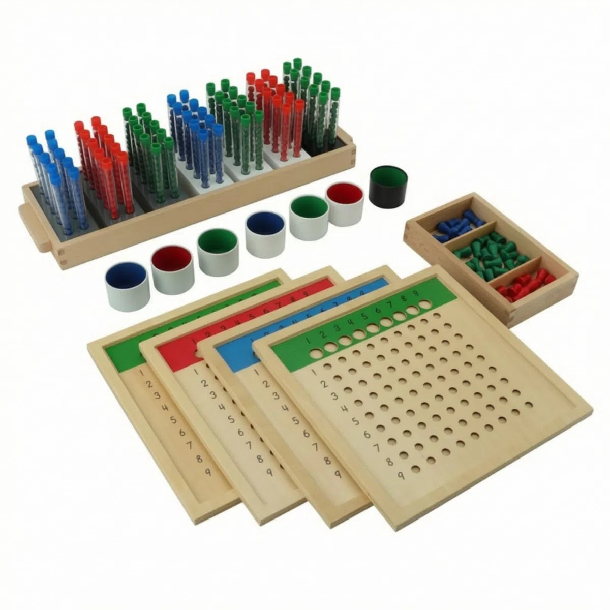 Tabla División Educativo Tabla Recuento Sensorial Material Didáctico para Educadores, Escuela en Casa