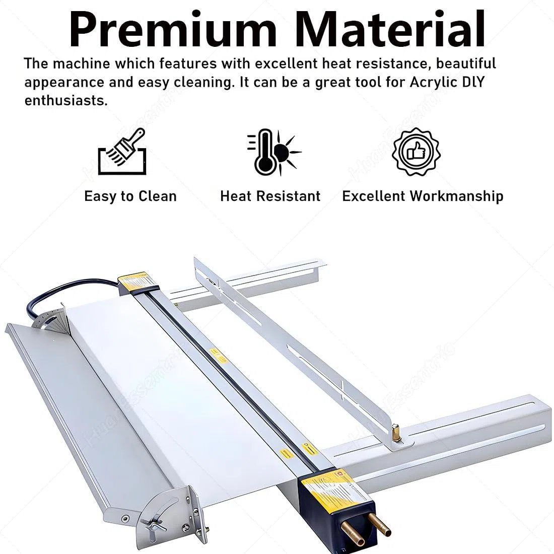 Dobladora de plástico de PVC acrílico, herramienta de doblado en caliente para platos orgánicos, fabricación de carteles, 125 cm