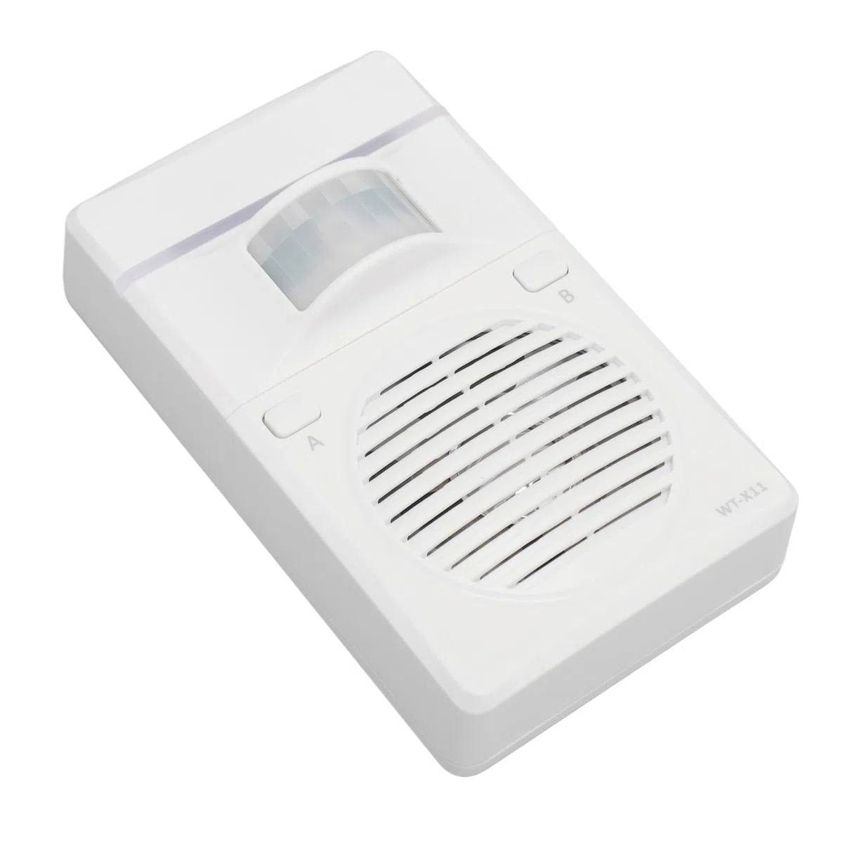 Naroote Ring de Sonido del Sensor de Movimiento IR, Archivos Mp3 Recargables de Movimiento de Volumen Ajustable Habilitado Taller de Reproducción de Sonido (Enchufe de la UE)