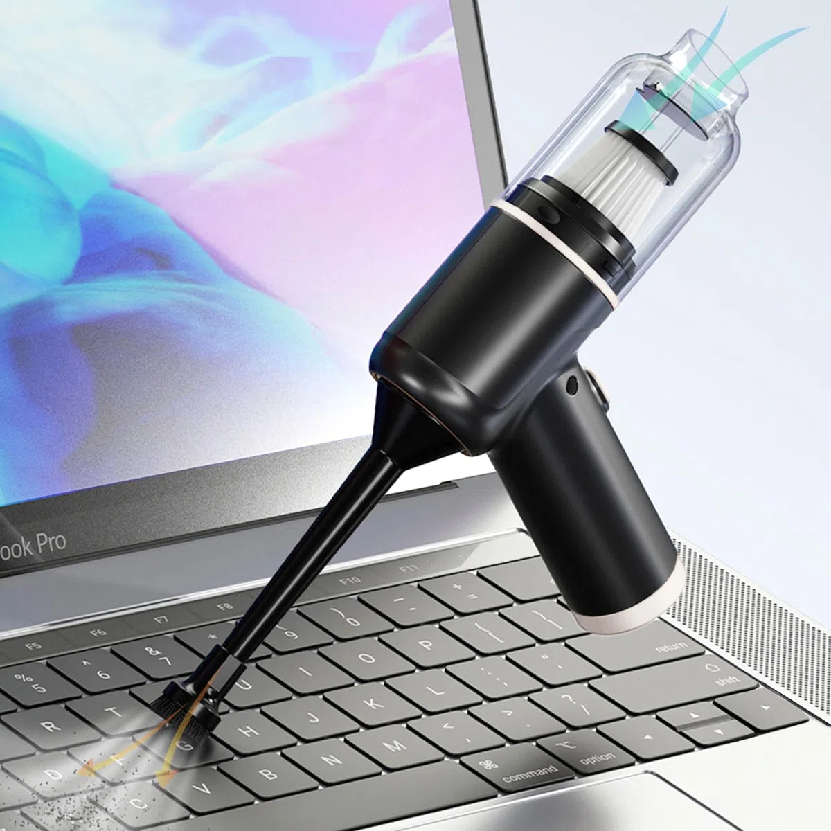 EBUYFIRE aspiradora de coche,Soplador de Polvo Eléctrico y Mini Aspirador 2 en 1,aire comprimido limpieza pc,limpiador teclado, aspirador soplador de mano potente, para Ordenador,Coche, Oficina,Sofá.