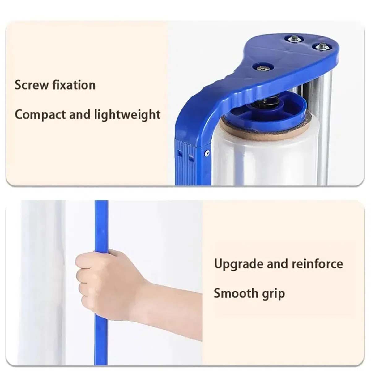 Máquina De Embalaje con Film Estirable, Dispensador De Film Estirable para Film Estirable De 50 Cm, Máquina De Embalaje con Film Estirable para Envasado De Alimentos En Supermercados